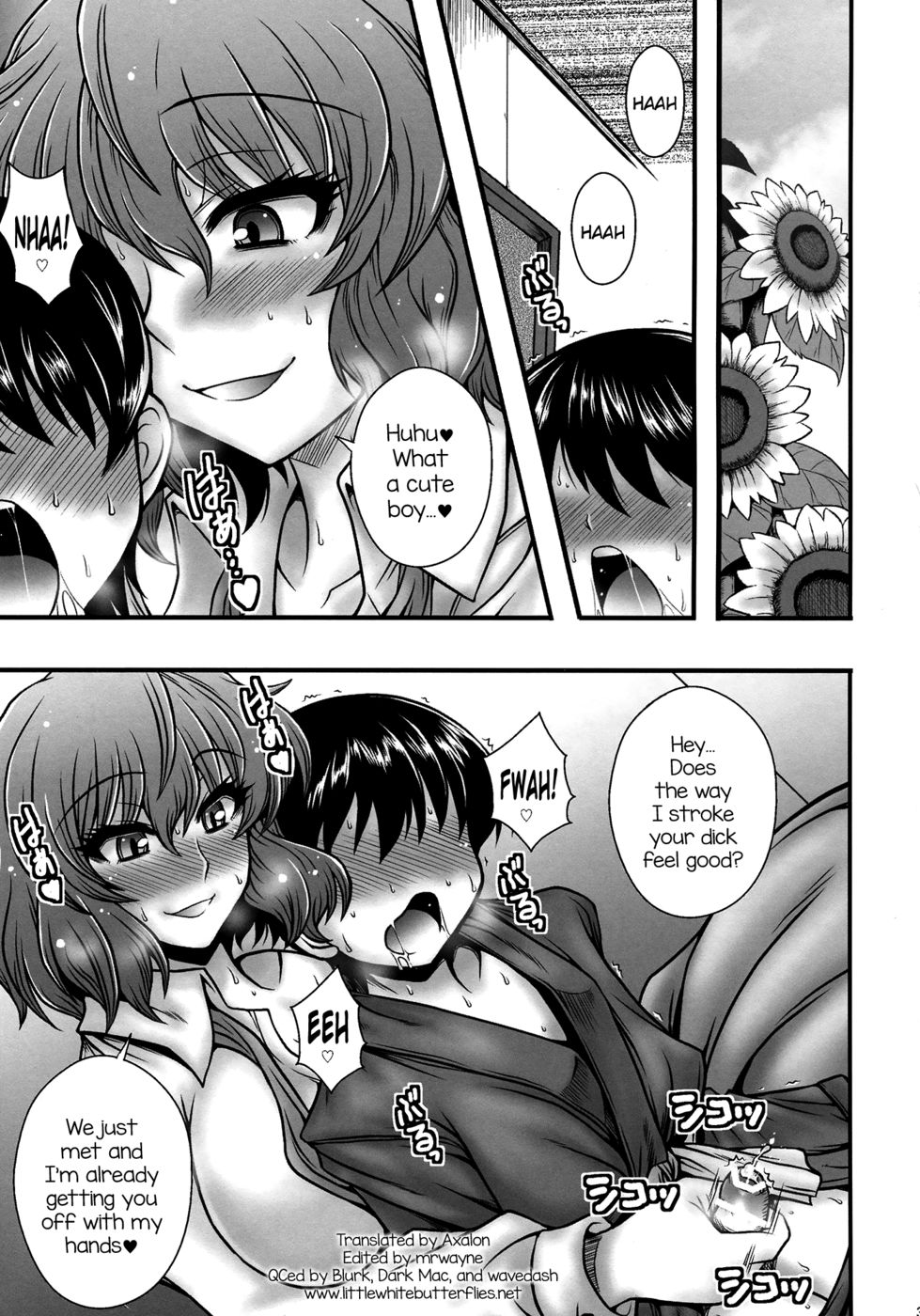 Hentai Manga Comic-The Tale of Yuuka Kazami's Reverse Rape of a Young Boy-Read-2